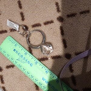 NWT Huge A$$ Fun! Play DIAMOND solitaire Key Chain Keyfob